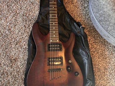 Like New Schecter Omen 6 In Walnut Satin
