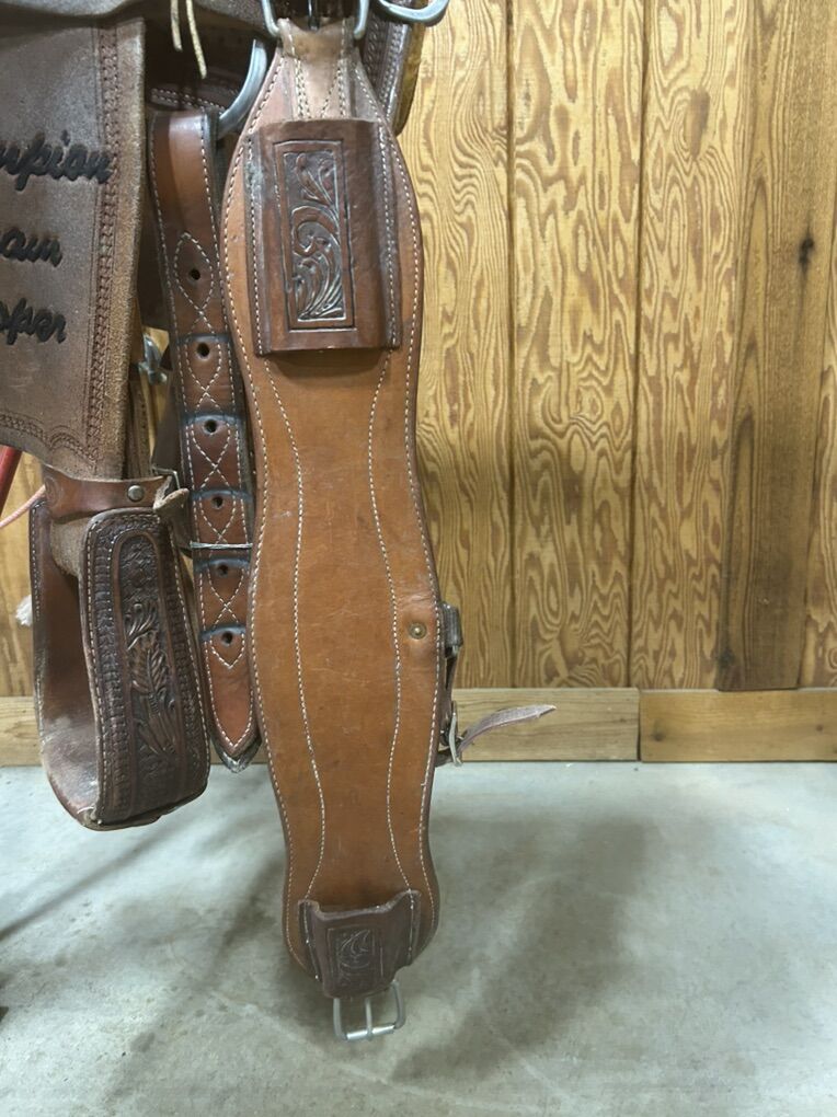 Team Roping Saddle