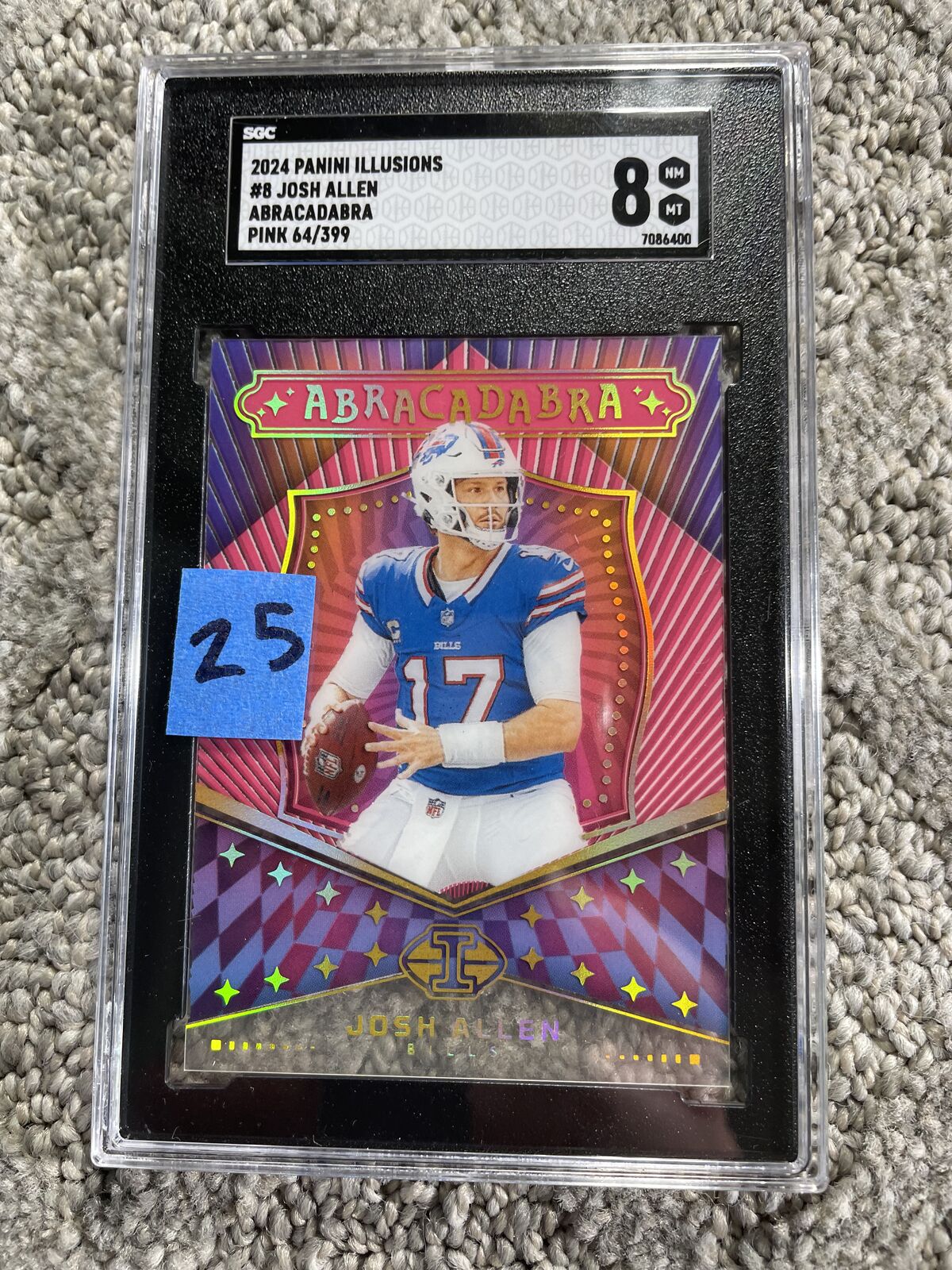Josh Allen Buffalo Bills graded slabs