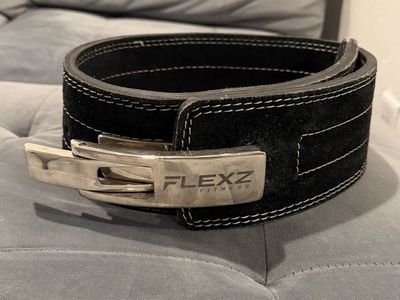 Flexz Fitness 10mm Lever Weightlifting Belt – Medium