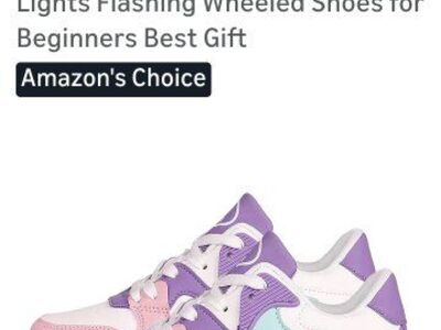 New in Box! Roller Skate Shoes Size 3.5