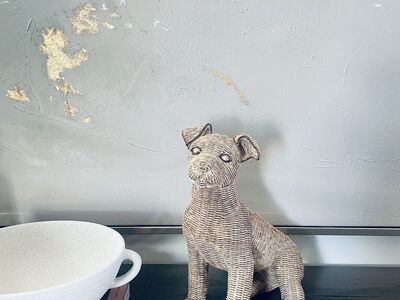 NEW Basket weave Adorable & Unique Dog