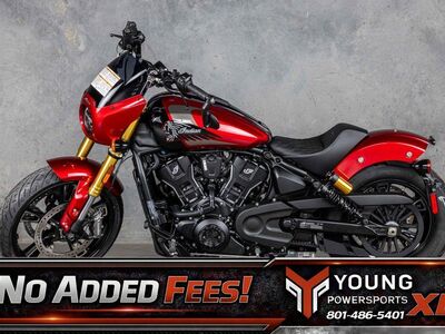 2026 Indian Motorcycle® 101 Scout® Sunset Red Metallic