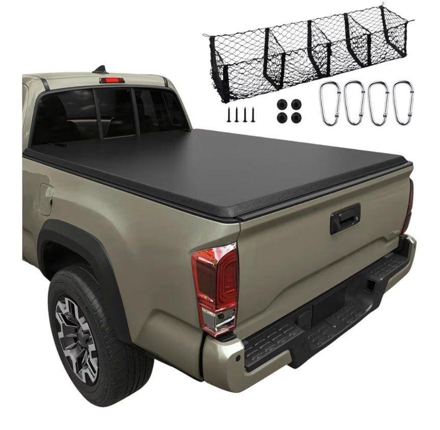 Toyota Tacoma 6' Soft Truck Bed Tonneau Cover