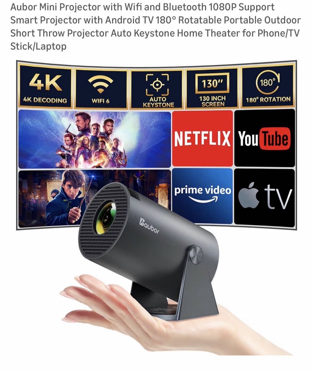 Portable Home Theater Projector – $50!