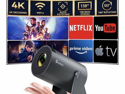 Portable Home Theater Projector – $50!