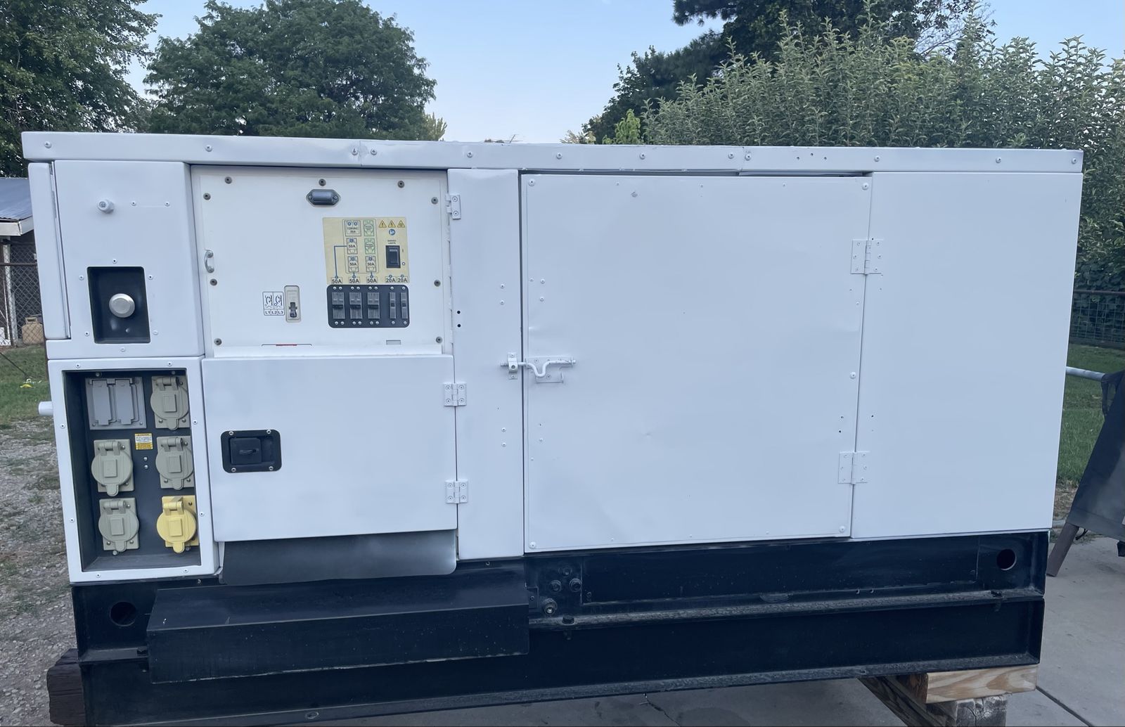 25kW Portable Commercial Diesel Generator