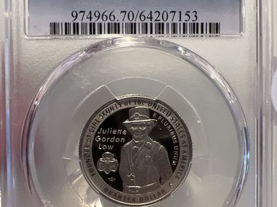 2025-S PCGS PR70DCAM Juliette Gordon Low Quarter Proof Coin