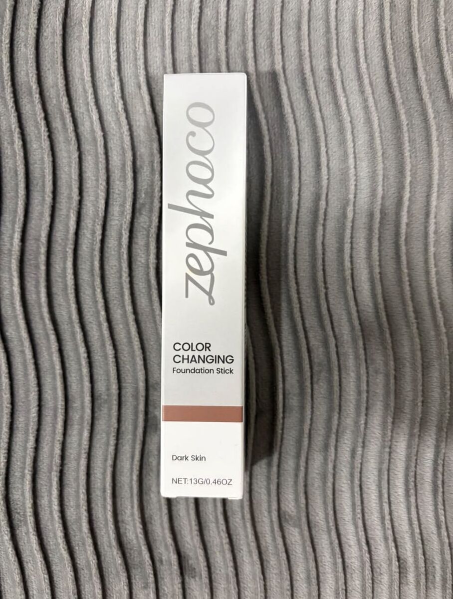 !!! Zephoco Color Changing Foundation Stick – Dark Skin (Brand New) !!!