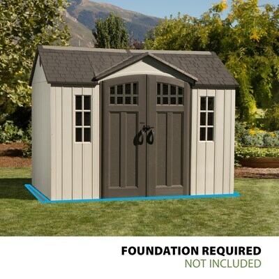 Lifetime 10x8 Outdoor Storage Shed