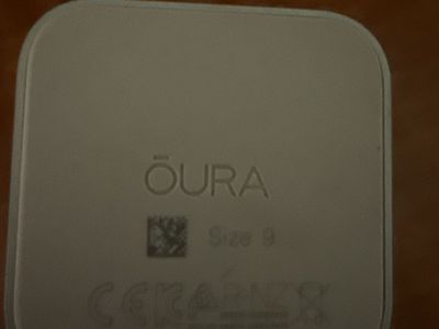 Oura ring gen 4 size 9