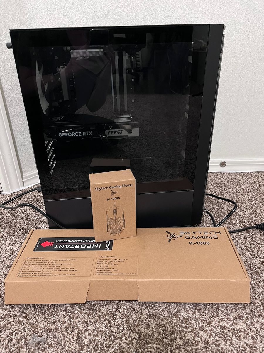 Skytech Gaming PC - RTX 5060 Ti 16GB VRAM - i5 14400F CPU - 32GB DDR5 6000mhz RAM - 1TB SSD