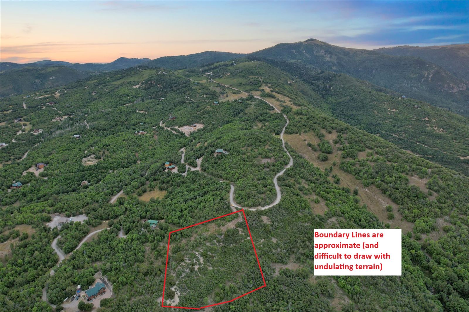 2.22 Acre Building Lot 120 in Legacy Mountain Cabin Community in Fairview