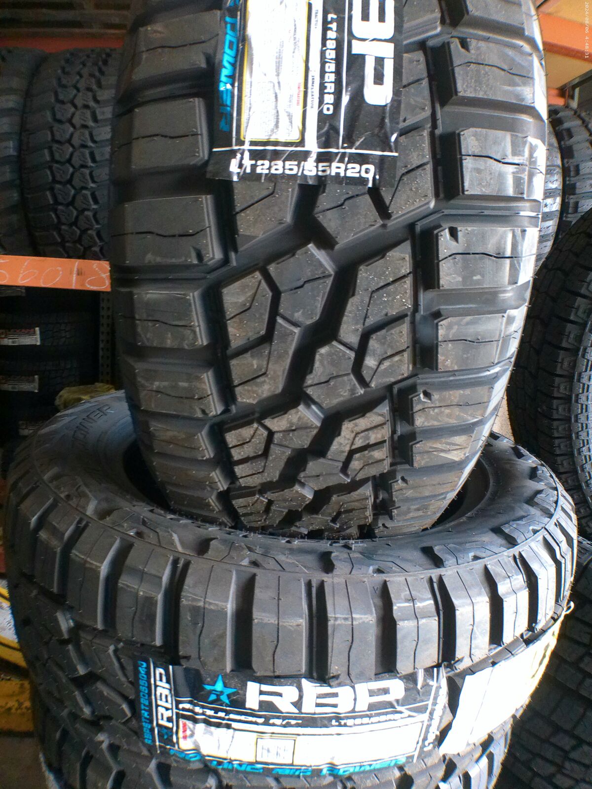 LT285/55R20 RBP REPULSOR R/T LOAD RANGE E 10PLY.