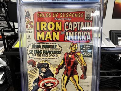 **$360 OBO** Tales of Suspense #59 CGC 5.0 - Marvel Comics 11/64 - 1st Solo Captain America Story Since 1950s