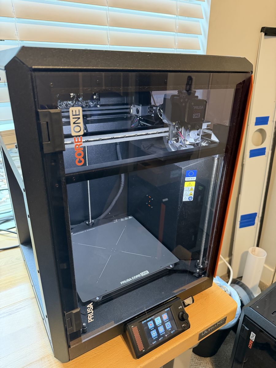 Prusa Core One 3D Printer - Enclosed, High-Quality Prints