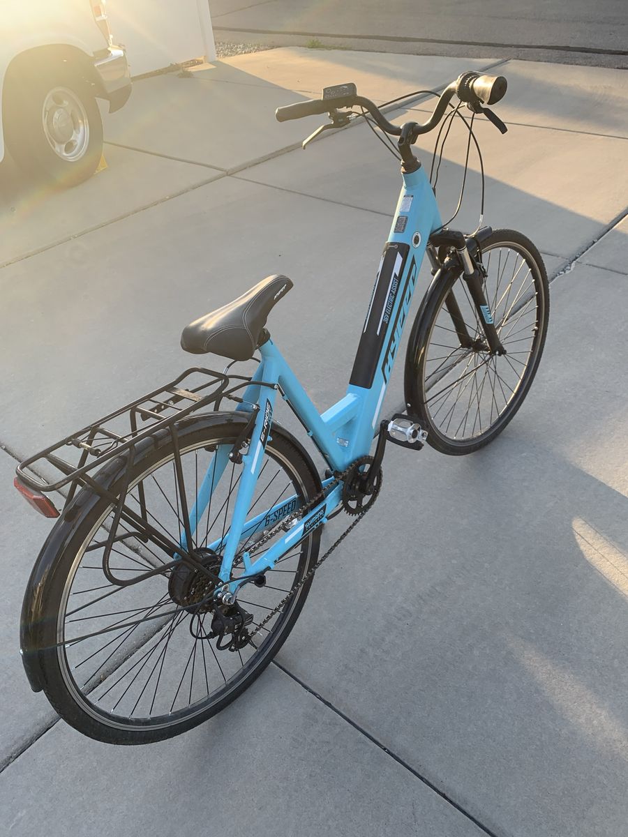 36V e-bike 6speed runs good but BAD battery.