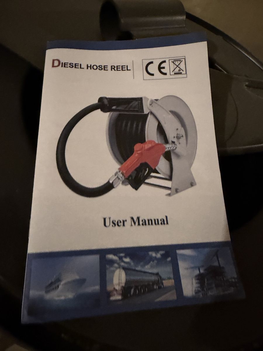 Diesel Hose Reel 1"