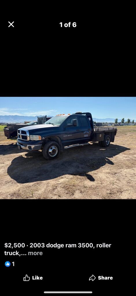 2003 Dodge Ram 3500 Cummins roller