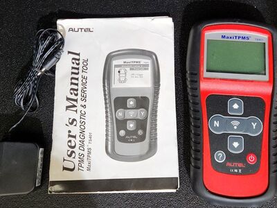 AUTEL TS401 RELEARN TOOL TIRE PRESSURE SENSOR SCAN