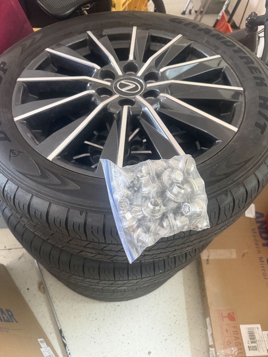 Lexus Wheels with Dunlop Grandtrek H/T 31 tires