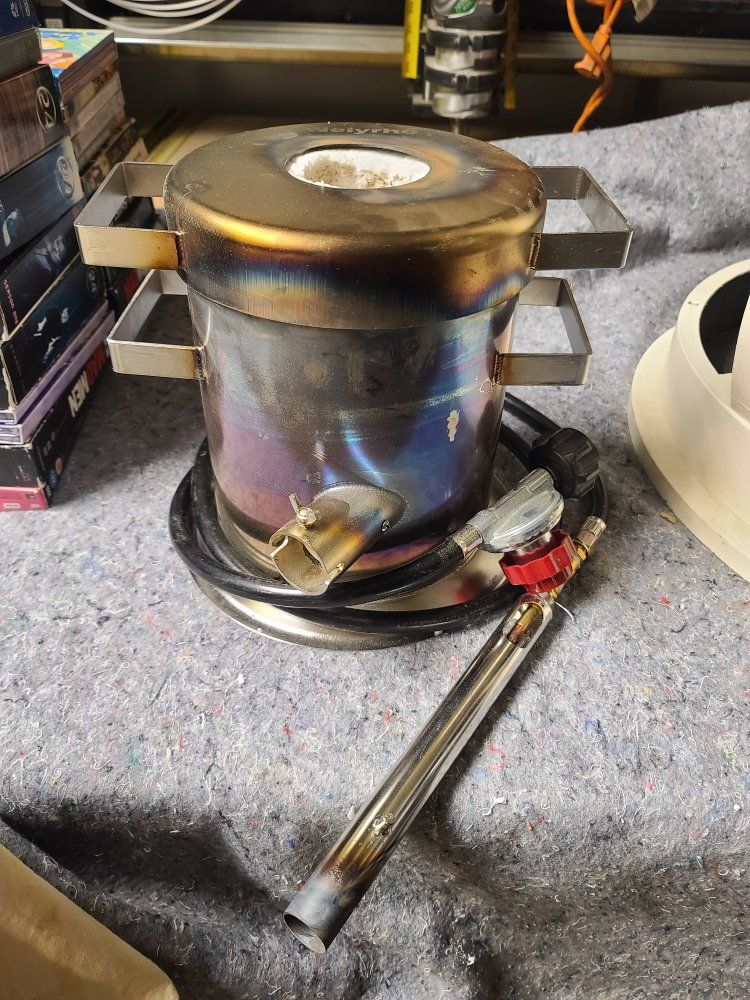 trade propane foundry for a forge