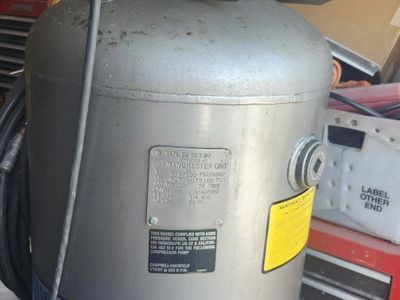 Campbell Hausfeld 5 HP Air Compressor 60 Gallon Model VT558704
