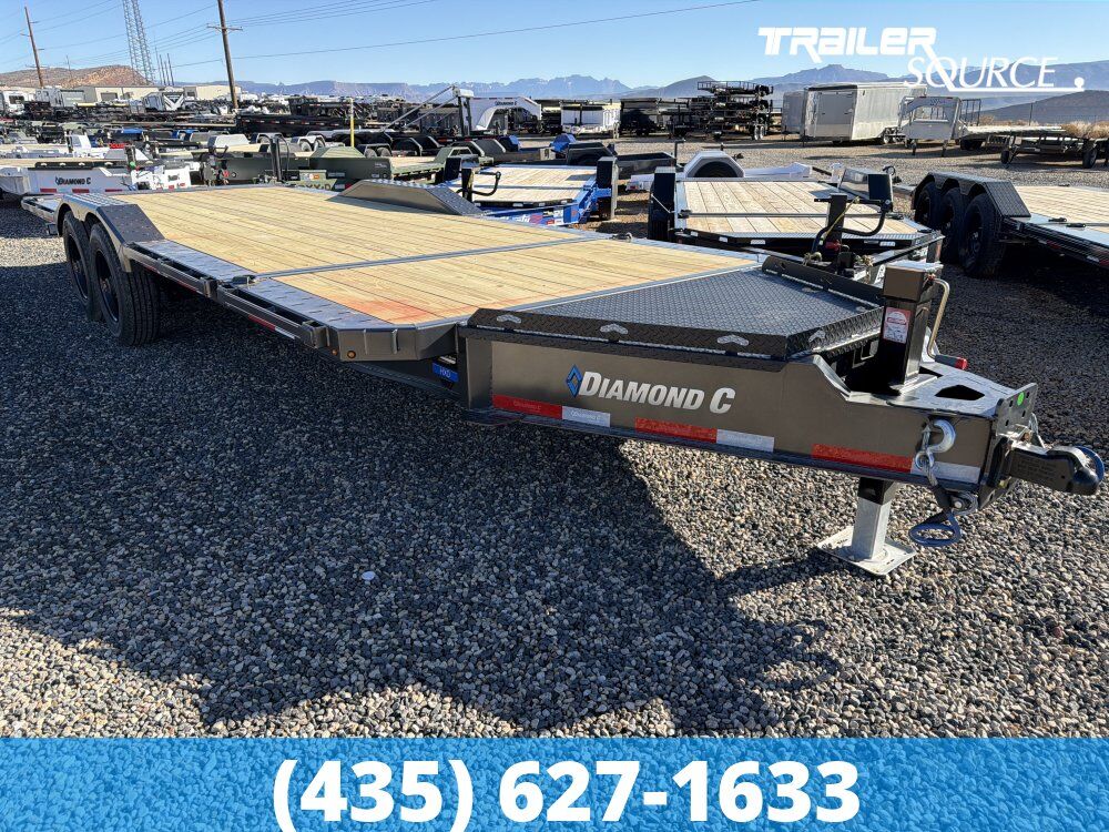 8.5x22 Diamond C HXD 210 Tilt Trailer - 23K GVWR