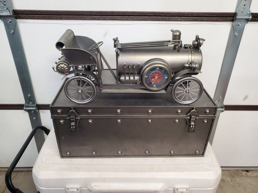 "The Royce" Handmade Clock Sculpture