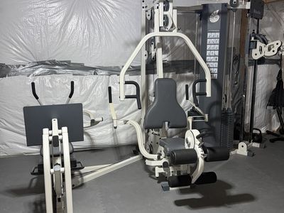 Nautilus NS700 Home Gym Multi-Station Strength Training Machine with Weight Stacks
