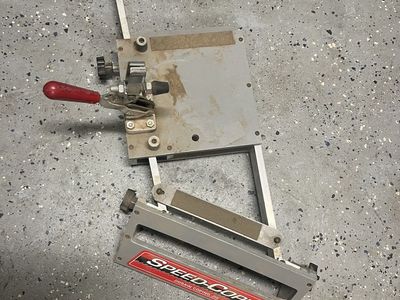 Rockler Speed Cope crown molding jig New is $209! Save big! $90.00 obo