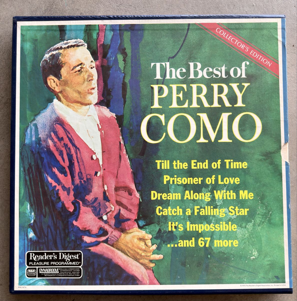 Perry Como The Best Of / By Special Request Vinyl Records Collector's Edition