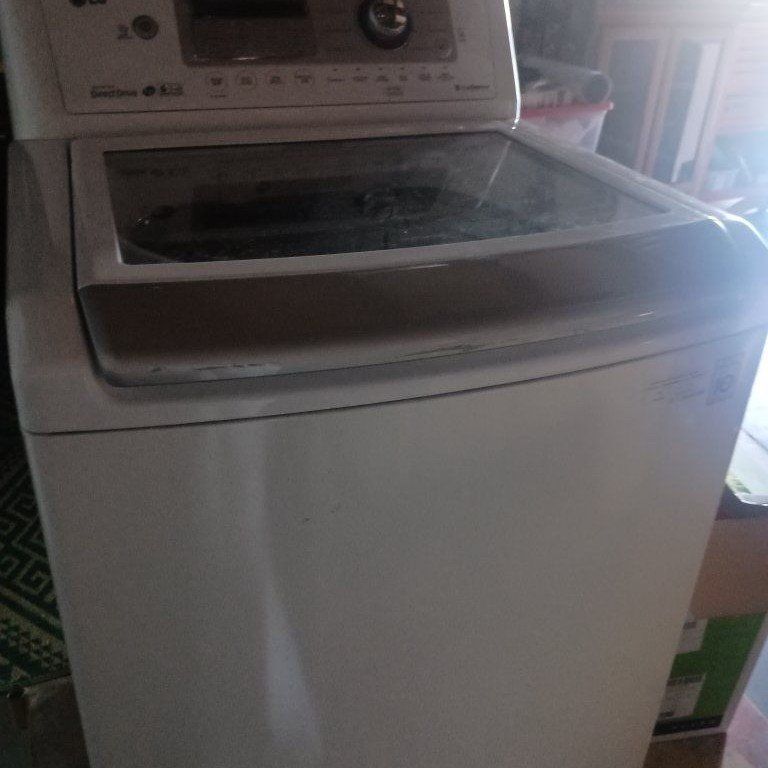 LG Inverter Direct Drive Top Load Washing Machine - White
