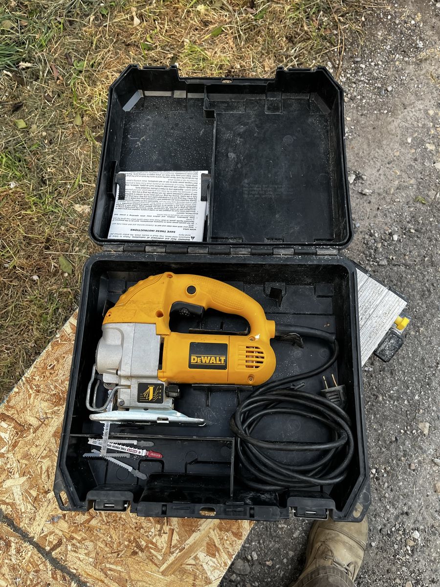 Dewalt jigsaw