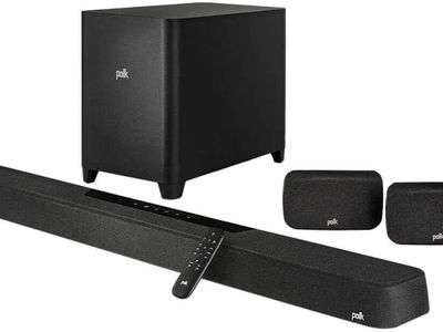Brand New Polk MagniFi Max AX SR 7.1.2 Soundbar System