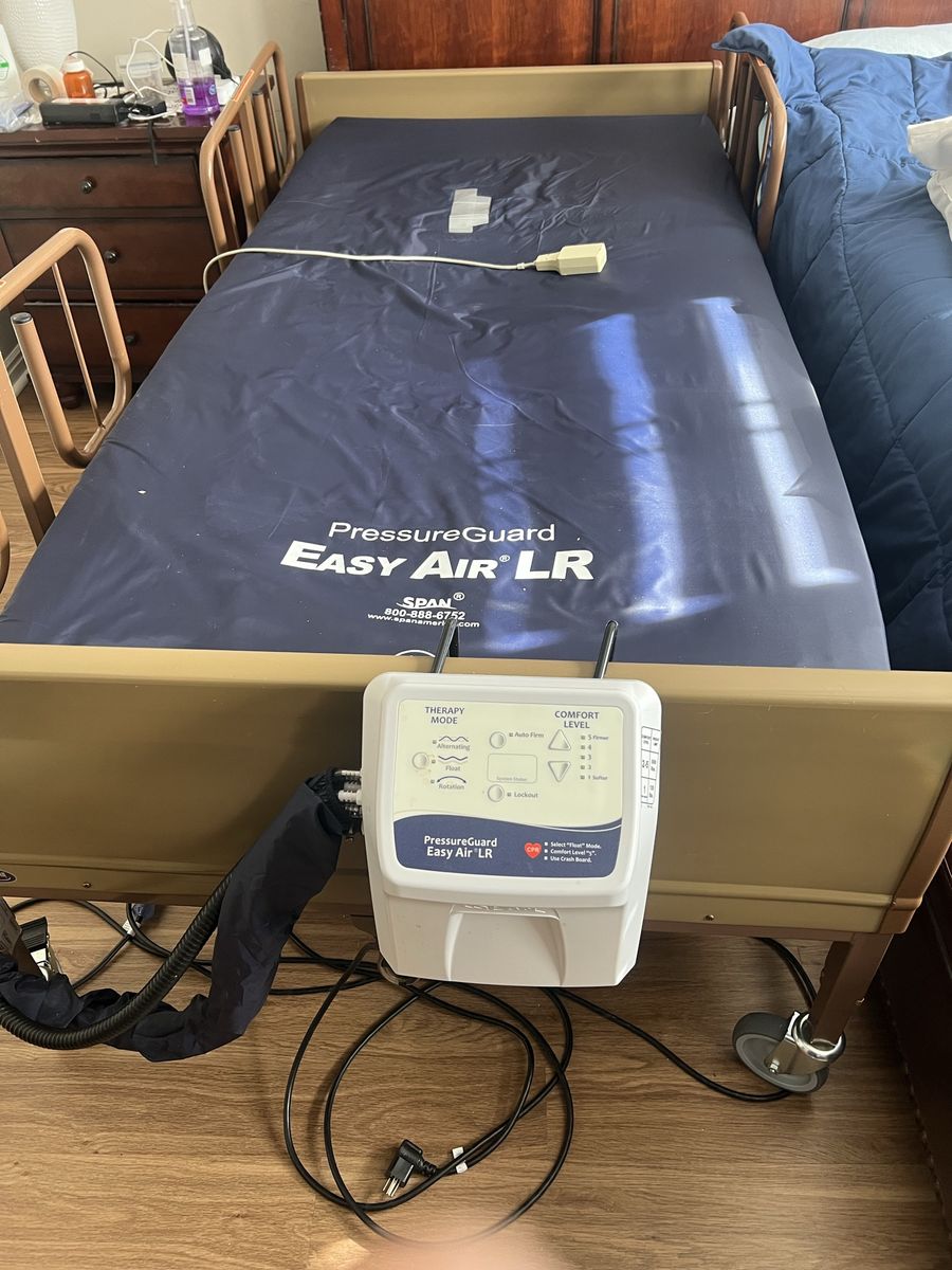 Hospital Bed wirh Air Mattress