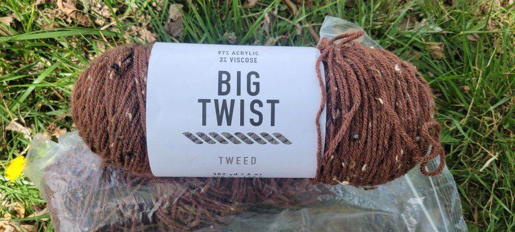 Yarn Brown Tweed colorway Joannes house yarn