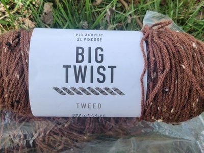 Yarn Brown Tweed colorway Joannes house yarn