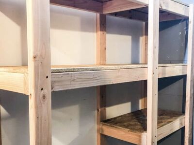 2x4 Storage Shelving