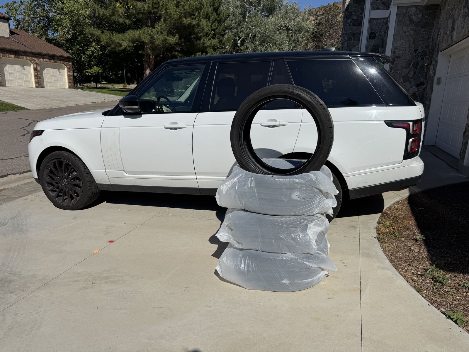 GoodYear Eagle Touring M+S Tires for Range Rover