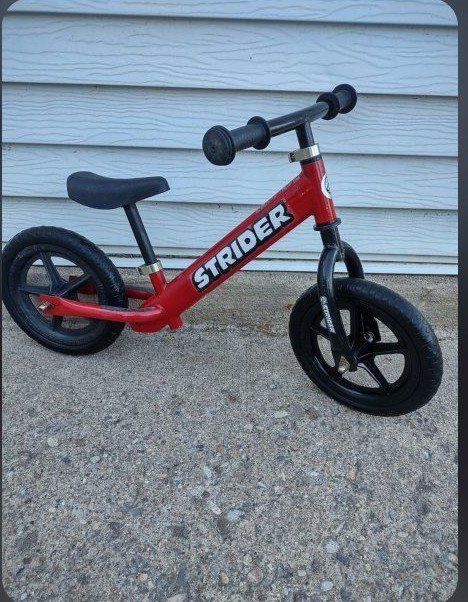 balance bike, strider, classic 12"