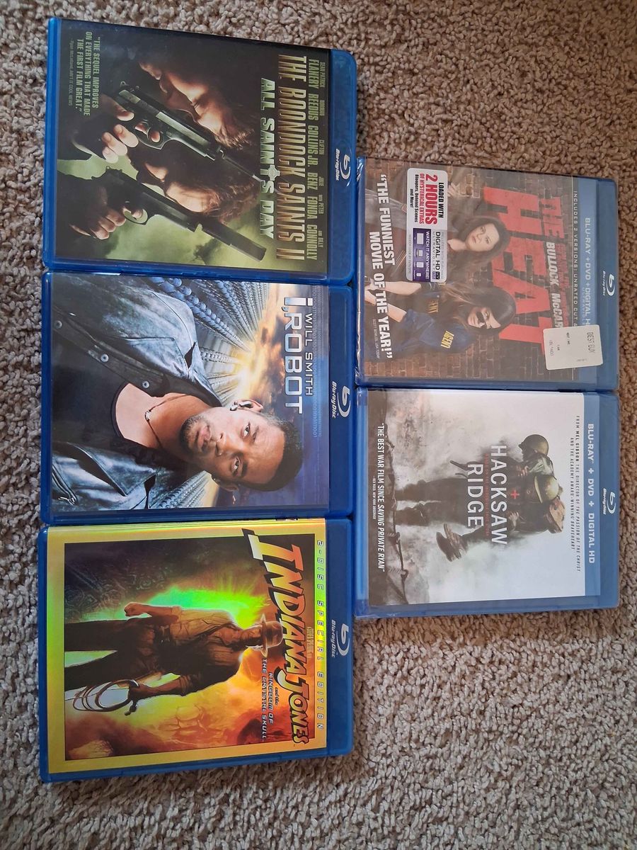 Moving Sale - Blurays (Some still sealed and never opened!)