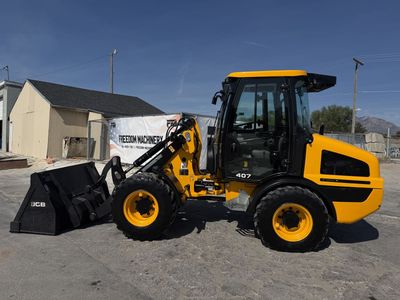 JCB 407 Wheel Loader Tractor Only 315 Hours Ready to Work