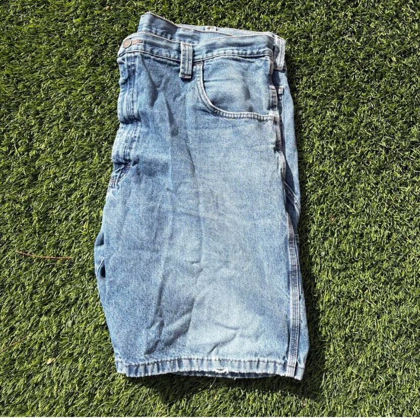 Jorts Light Blue Denim Carpenter