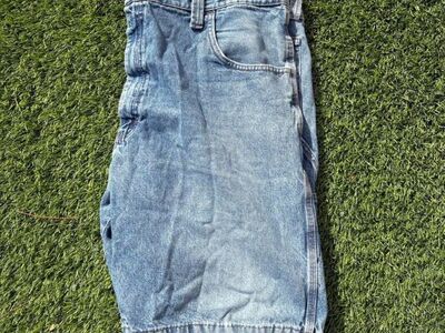 Jorts Light Blue Denim Carpenter