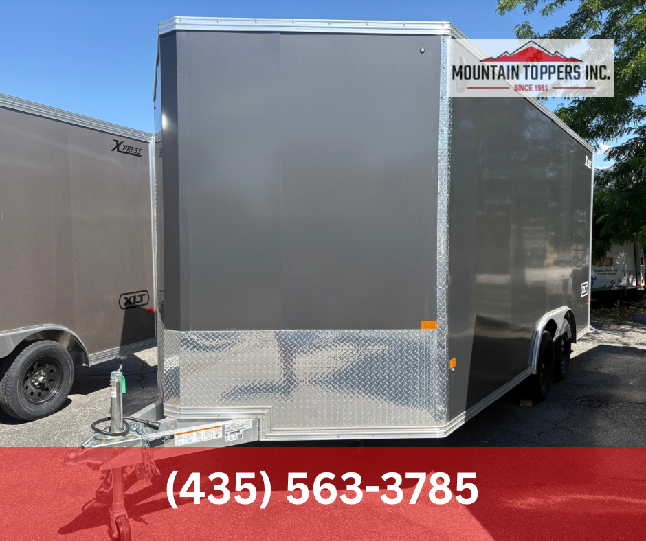 PRICED TO SELL FAST! ALCOM 8.5X16 ALL ALUMINUM TRAILER