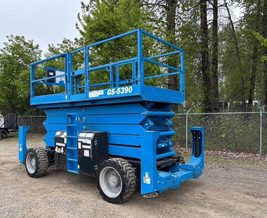 2016 Genie GS5390 Rough Terrain Scissor Lift