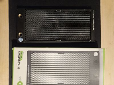 PC Cooling Radiator, EKWB EK-Coolstream SE 280