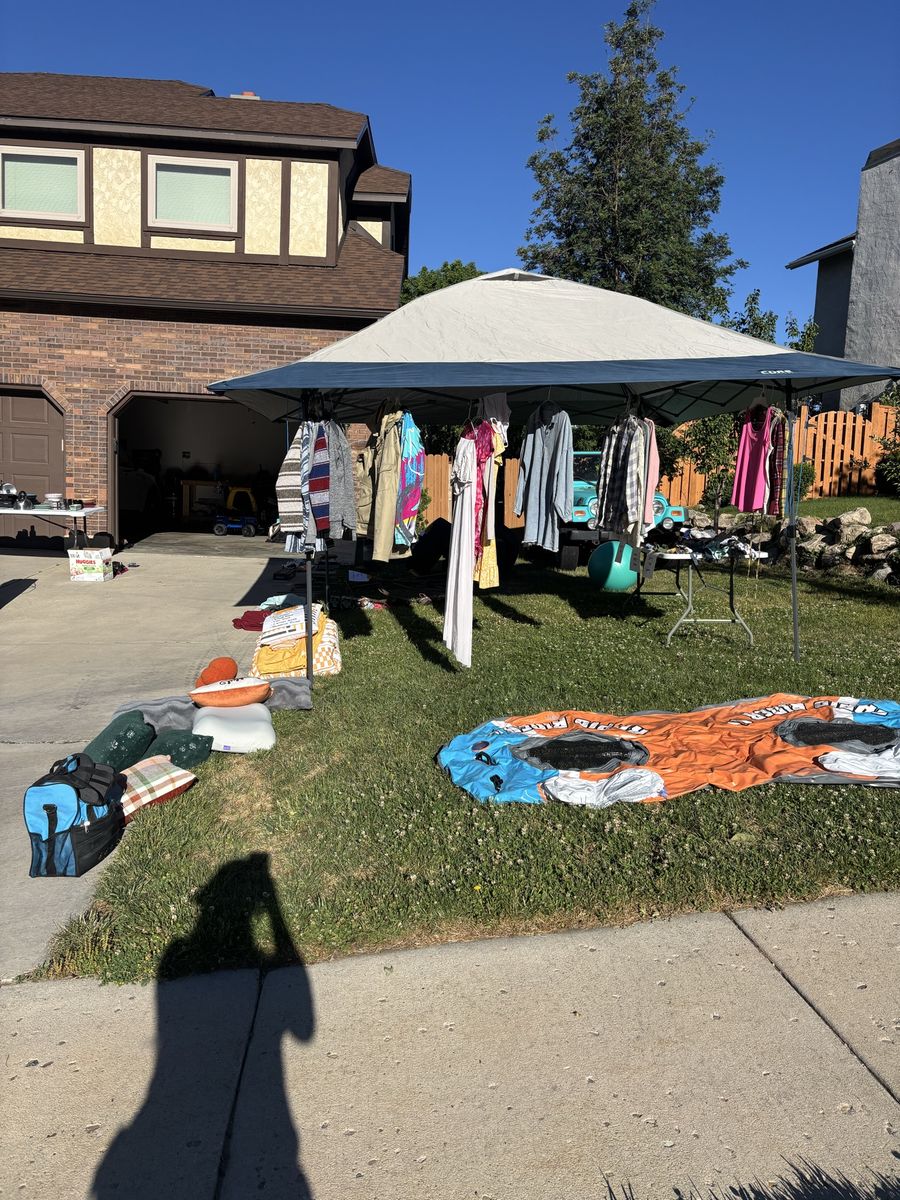 Yard Sale today 3403 N 700 E North Ogden