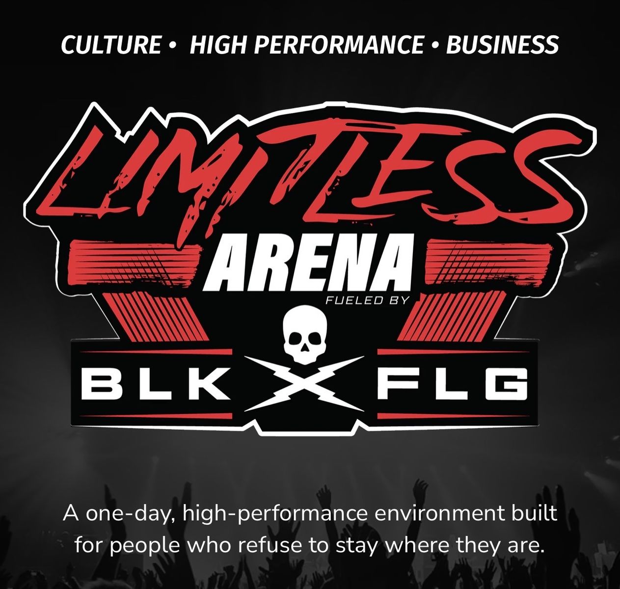 Limitless Arena Fueled by BLK FLG - One-Day High-Performance Business Event Tickets - 4 available $400 each
